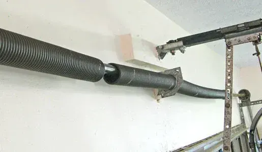 Garage door spring replacement in Lenexa