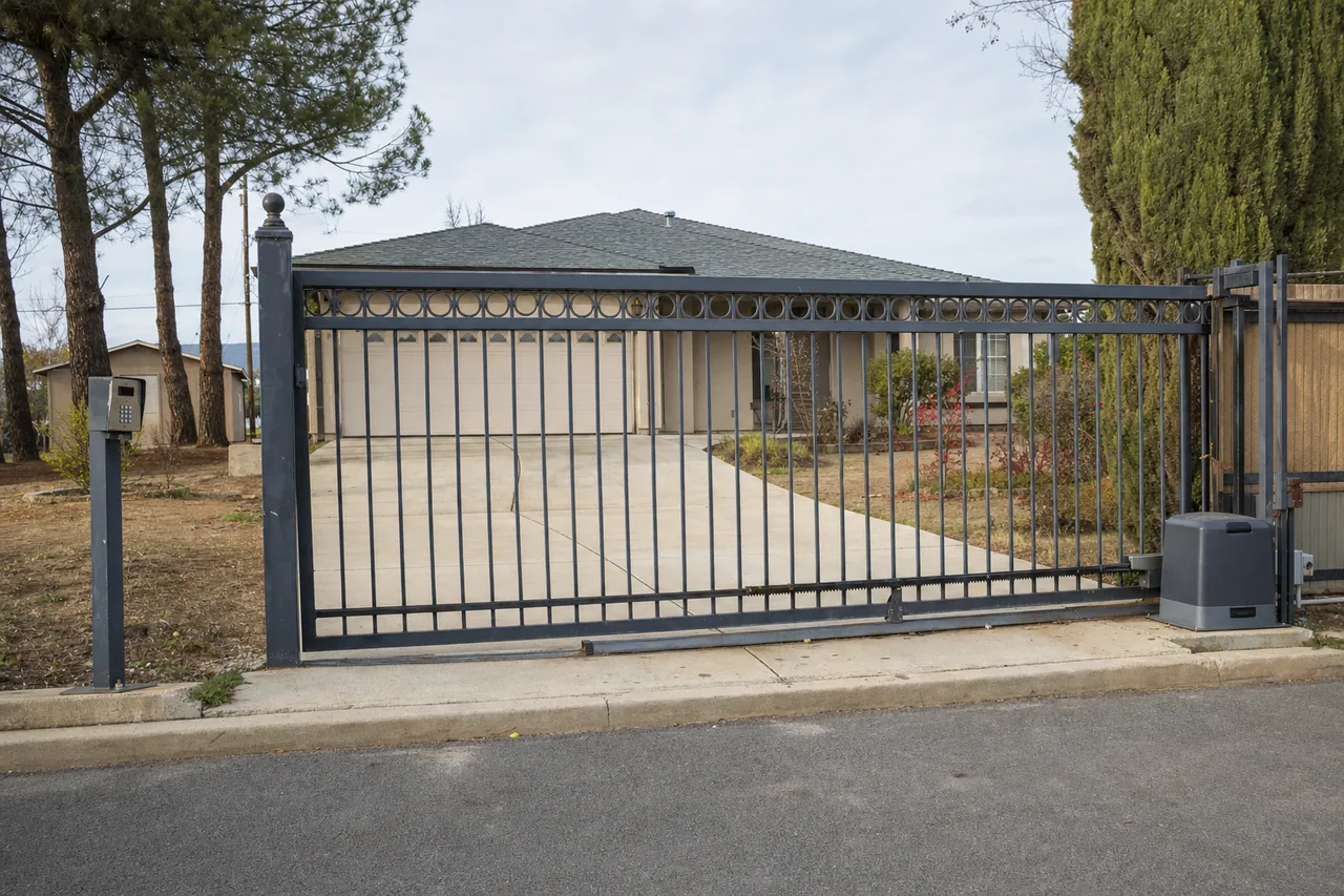 Driveway gate and operator in Kansas City, MO